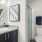 Modern Bathroom with Walk-in Glass-Door Showers at Our Apartments Near Glendale, CO